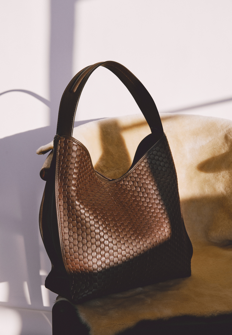 '697' Hobo Bag Ebony