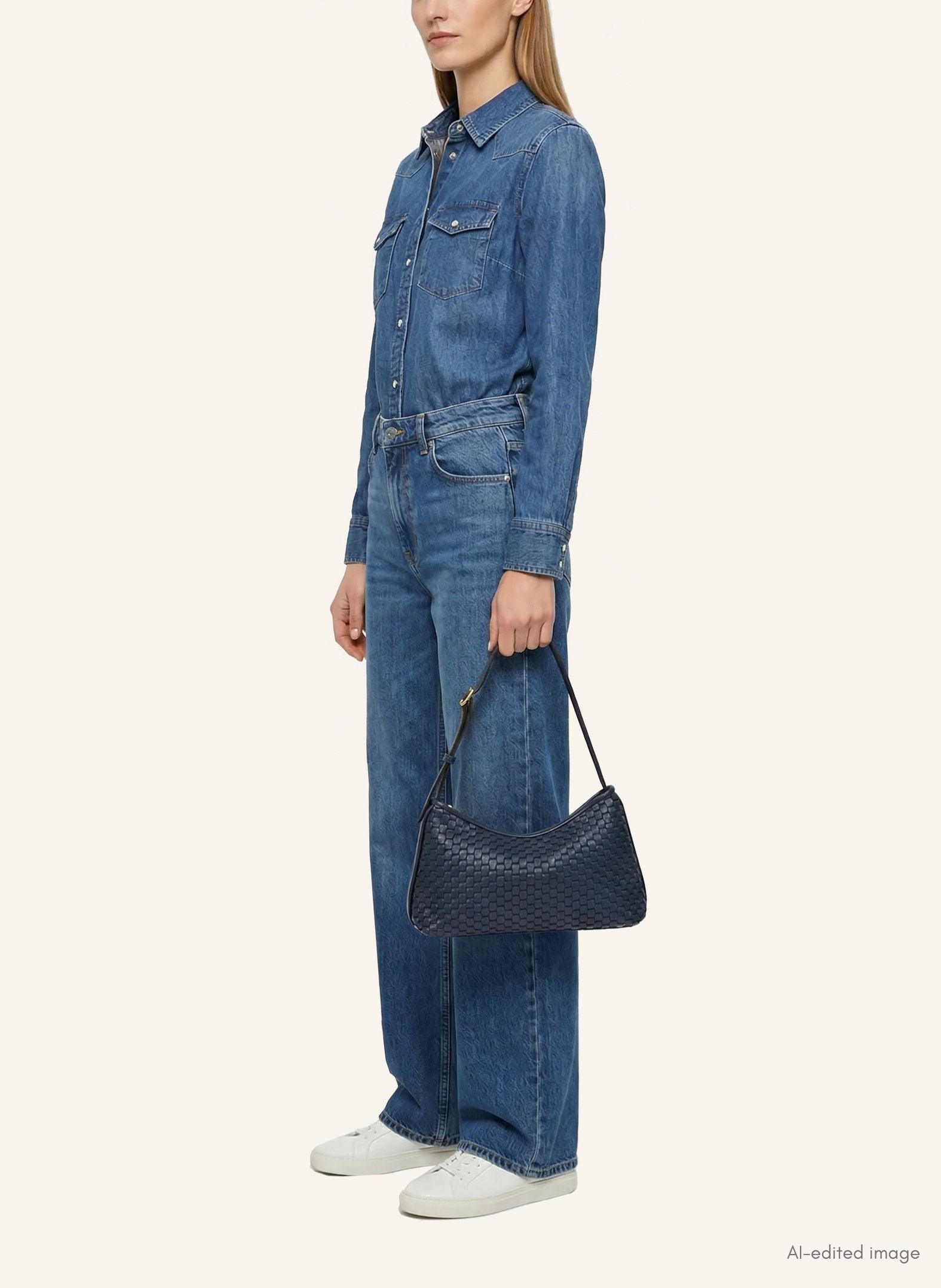 '81' Baguette Navy Blue