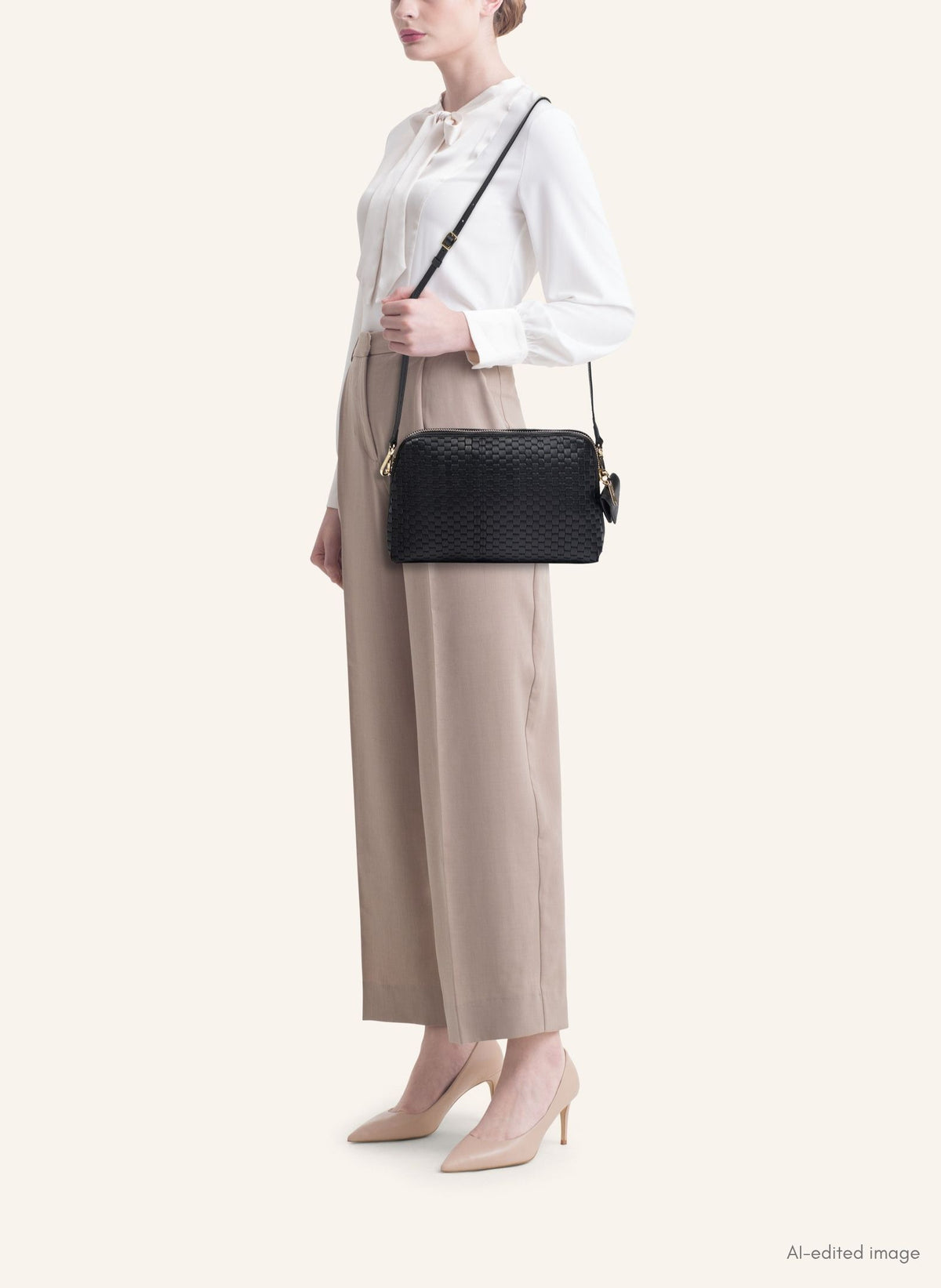 '1789' Medium Crossbody bag Black