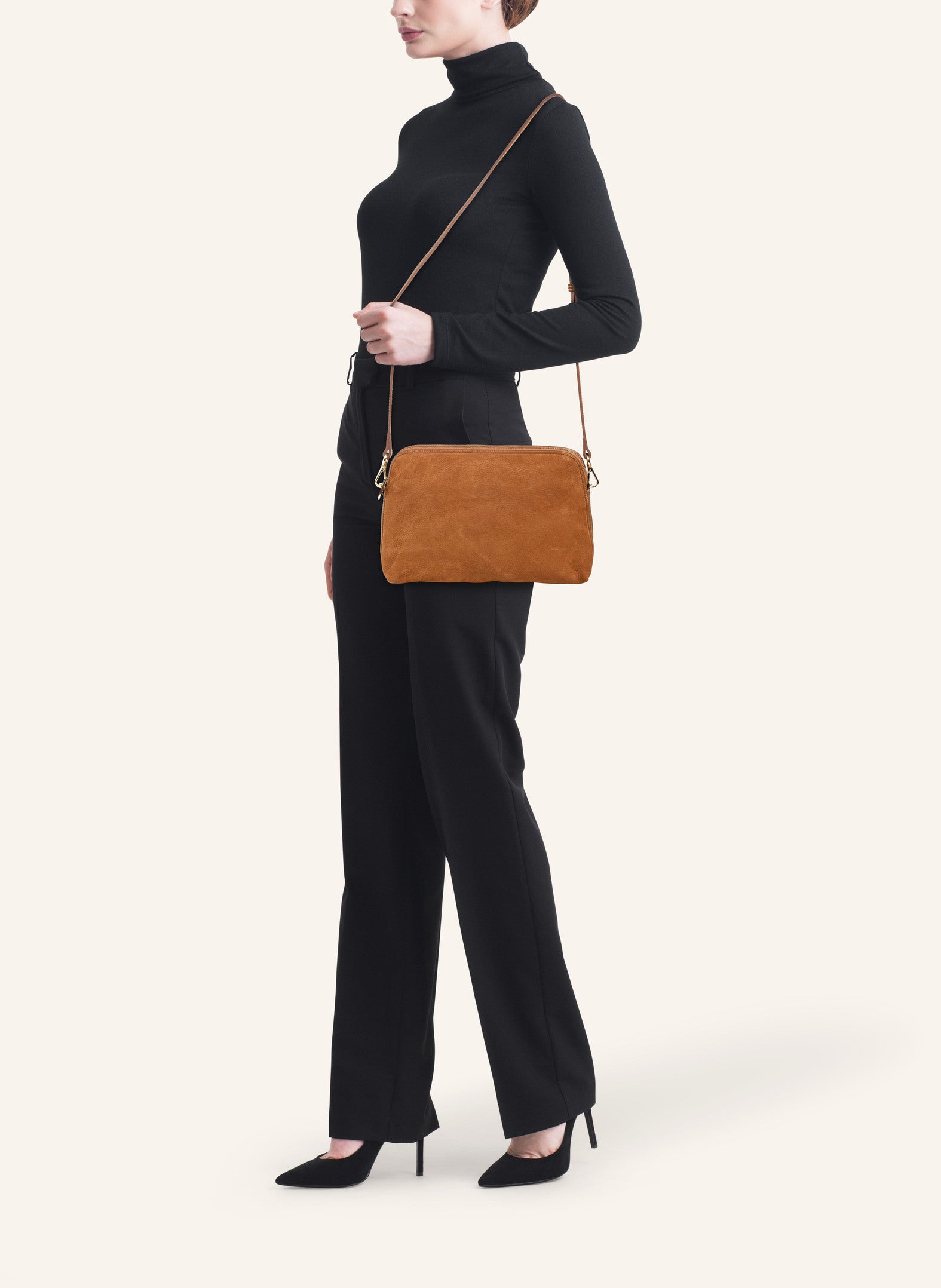 Borsa a tracolla "1789" Regular Sella Nabuk