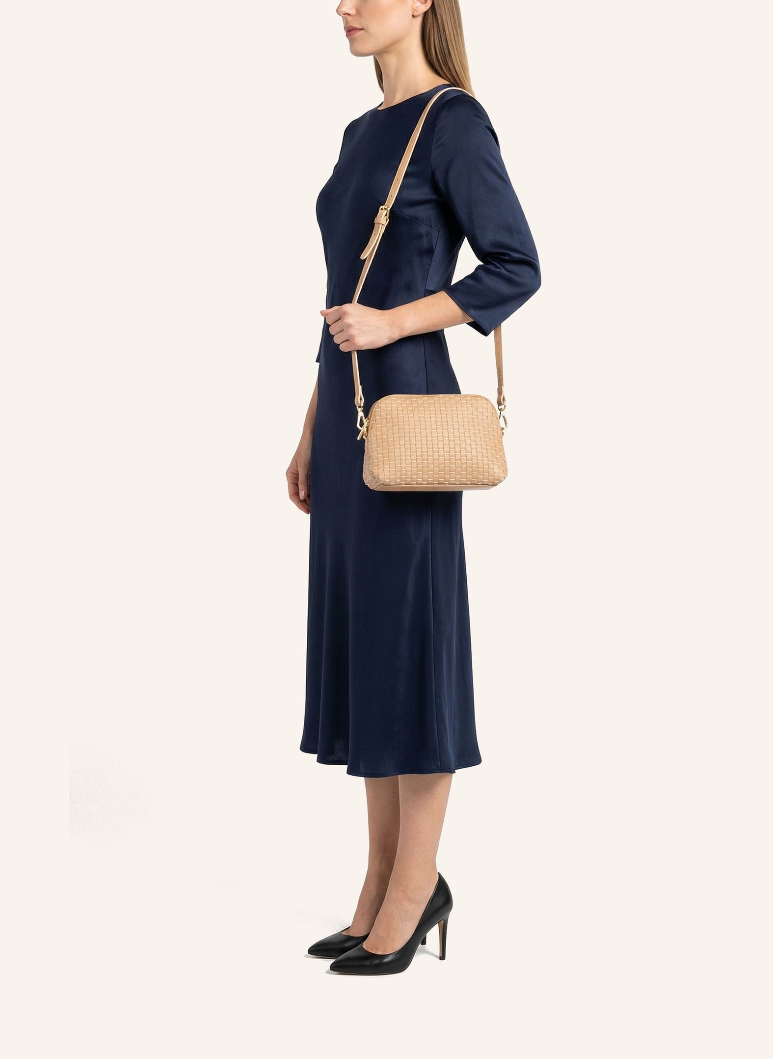 "1789" Small Umhängetasche Kamelfarbe