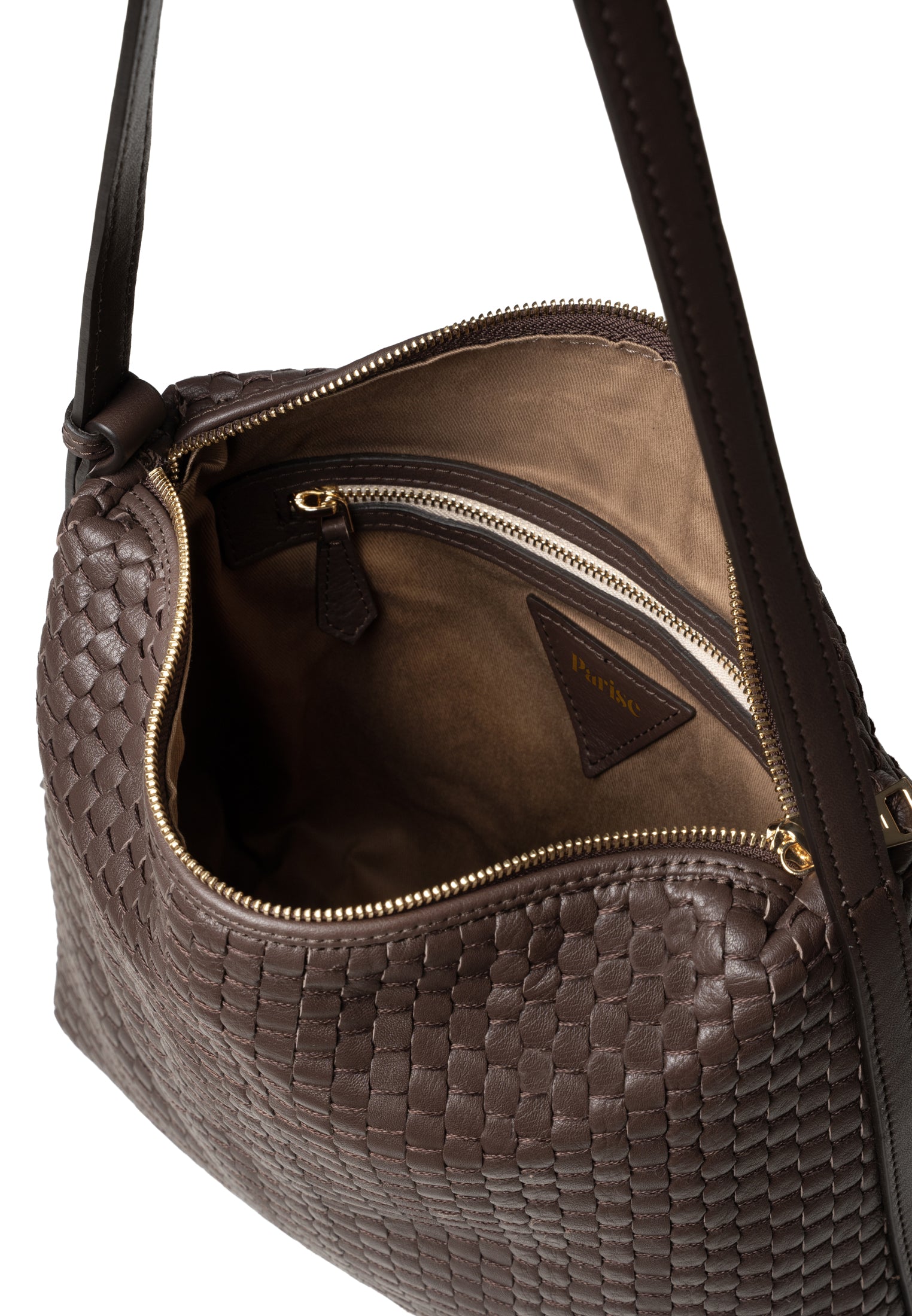 "1725" Hobo-Tasche Dunkelbraun