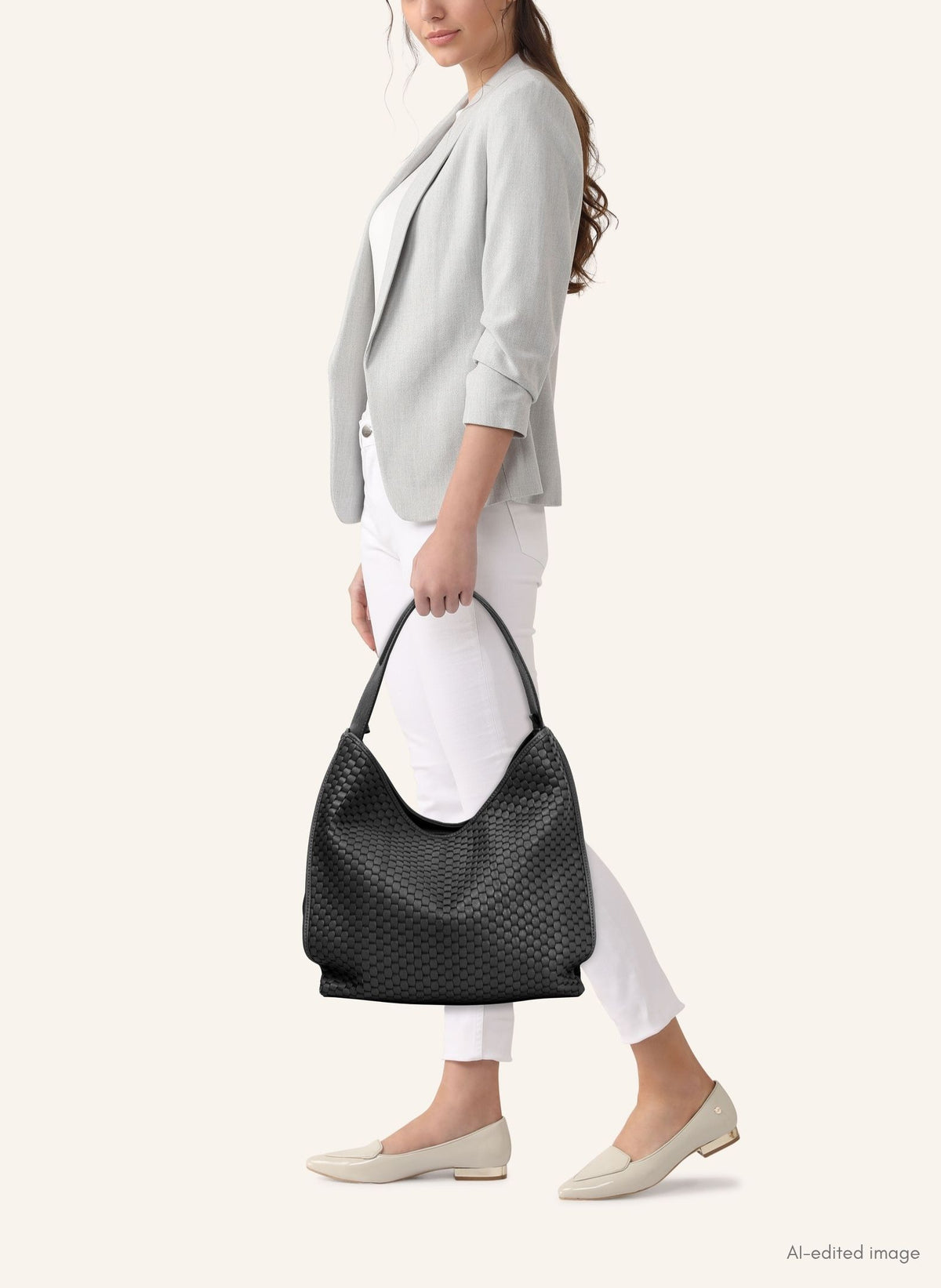 Borsa hobo “697” Nero di Parise – vista alternativa 6