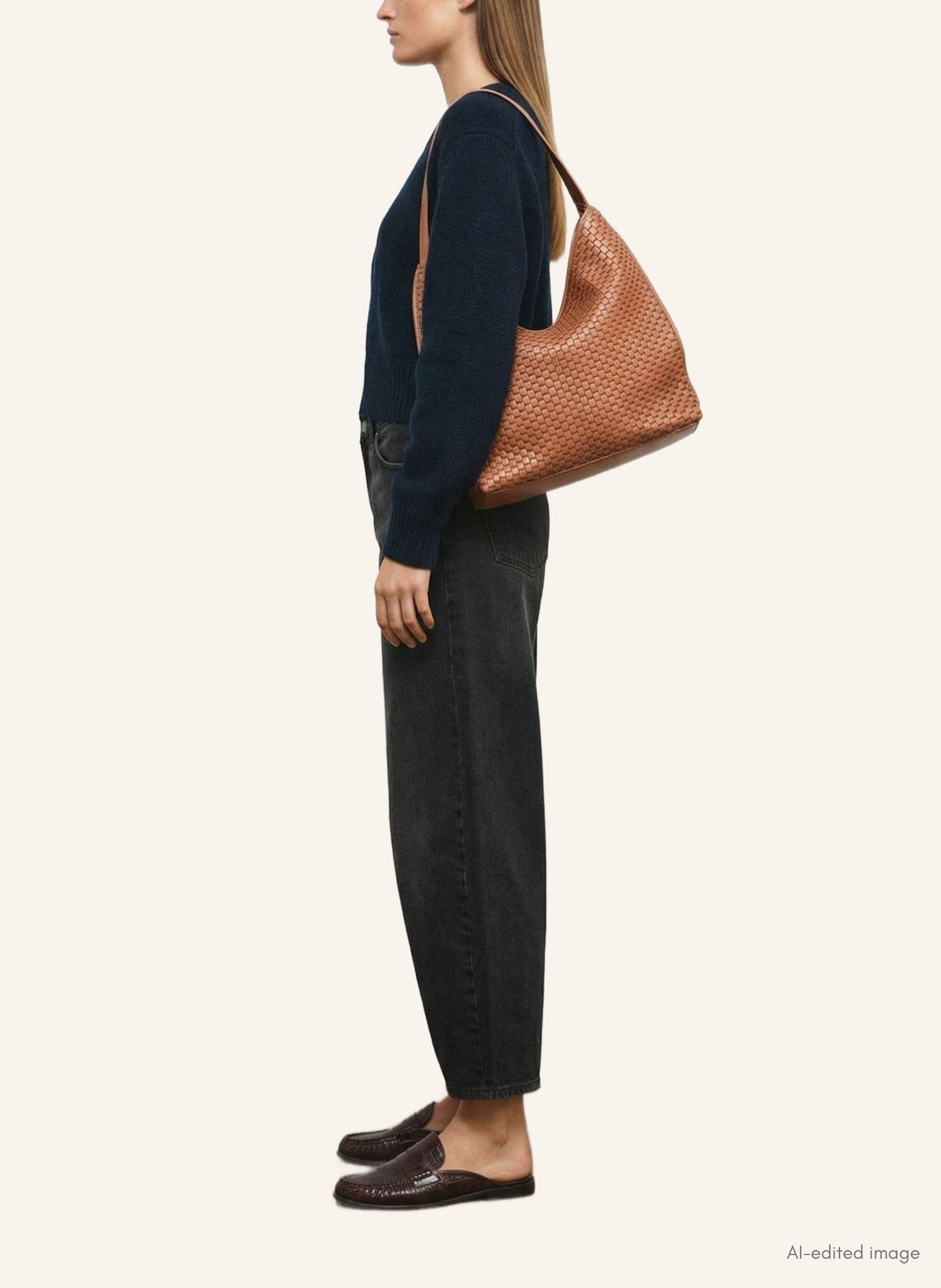 Borsa hobo “697” Brandy di Parise – vista alternativa 5