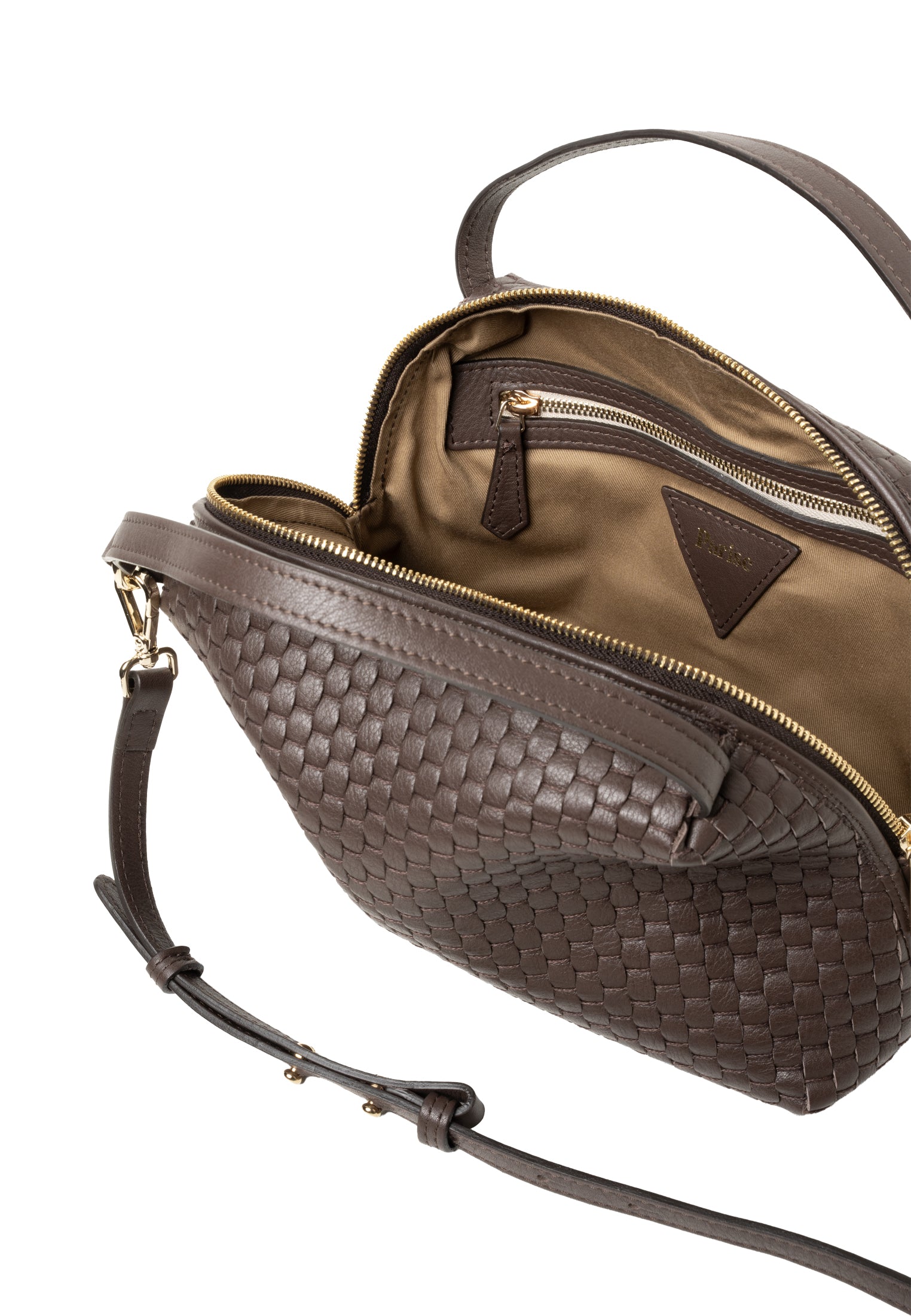 "1570" Handtasche Dunkelbraun