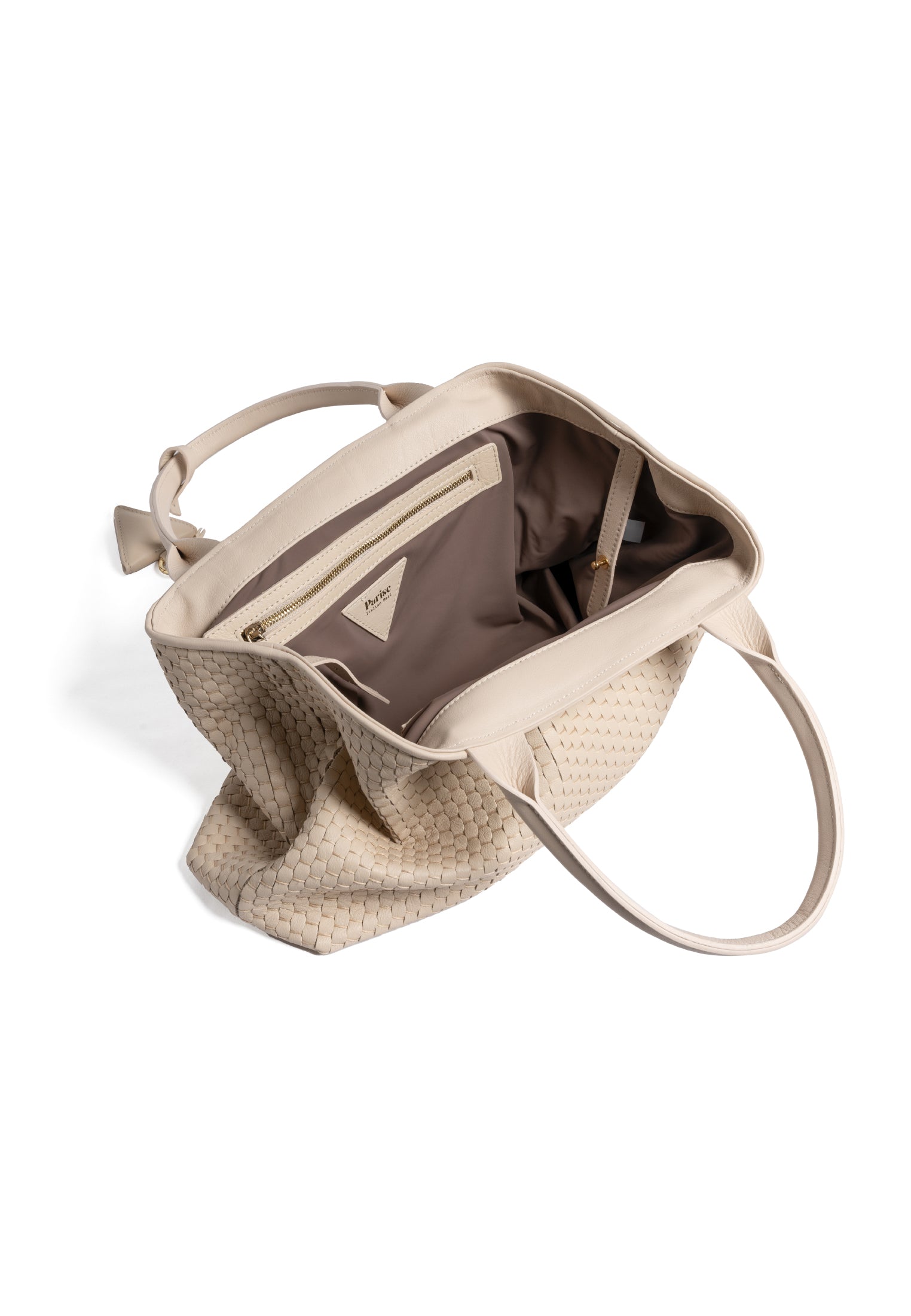 Medium "60" Elfenbein Tote Bag