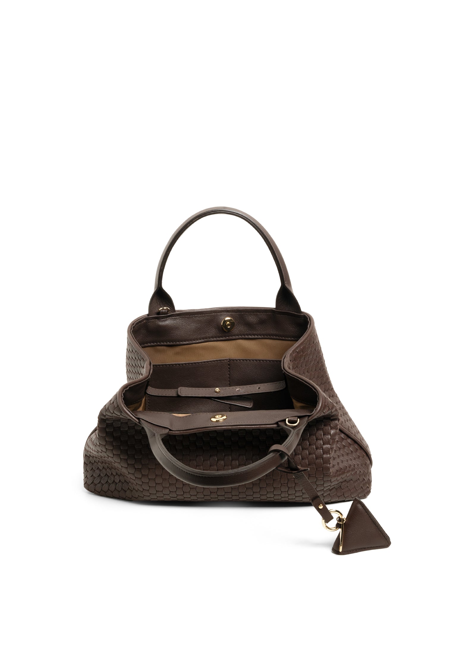 Small "60" Dunkelbraun Tote Bag