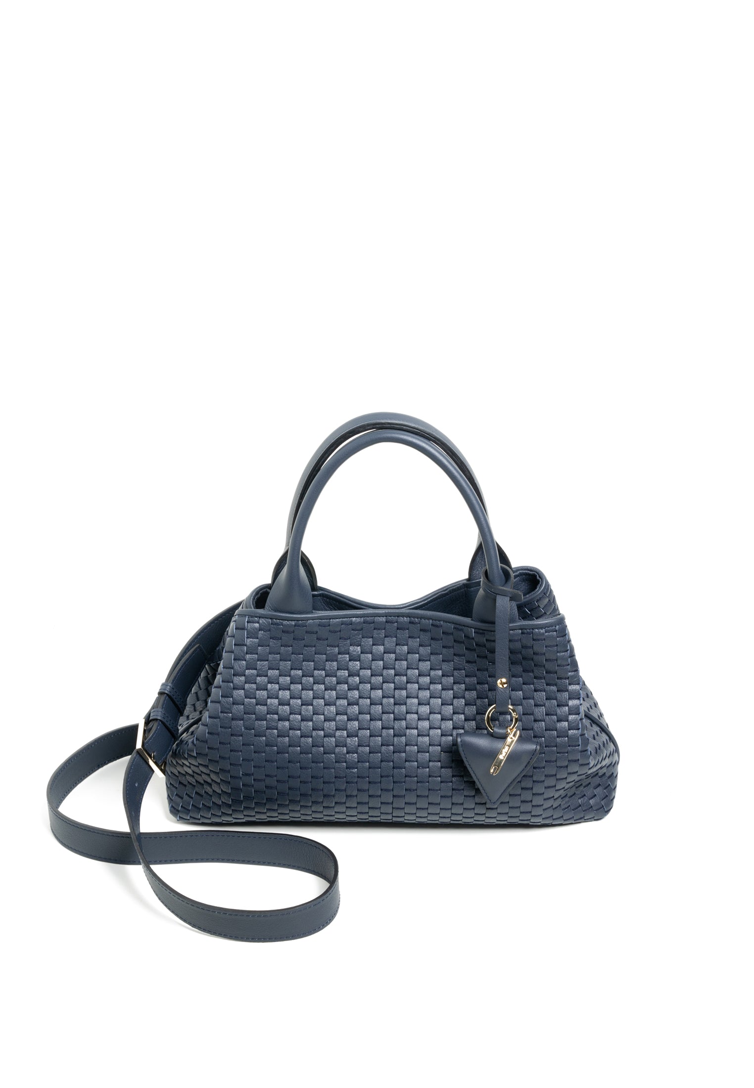 Small "60" Marineblau Tote Bag