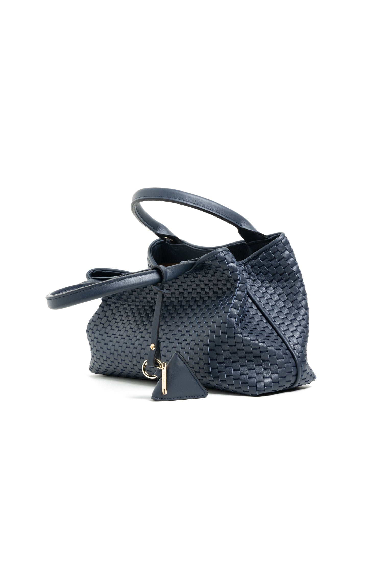 Small "60" Marineblau Tote Bag