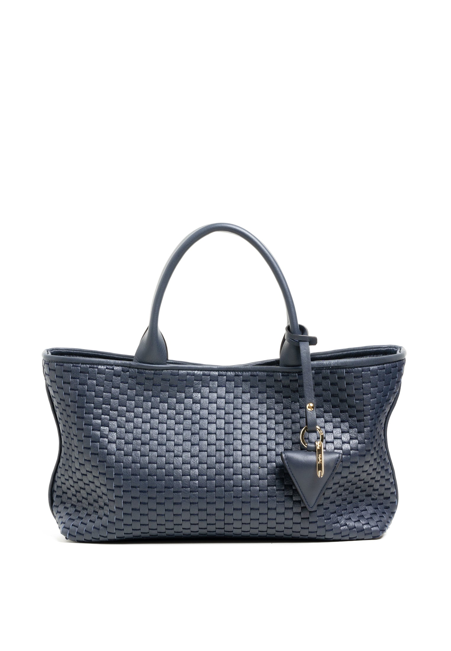 Small "60" Marineblau Tote Bag