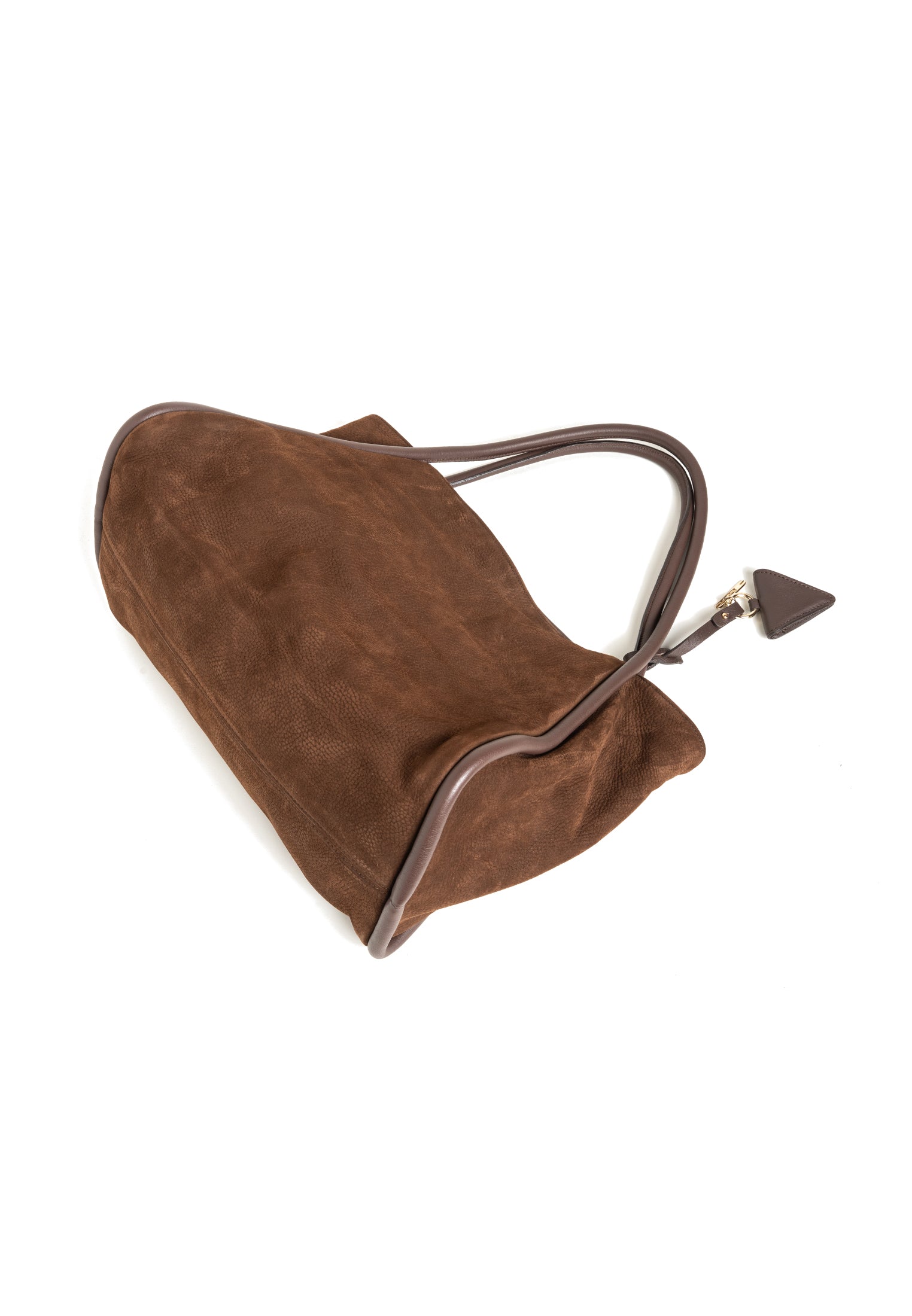 "09" Tubolare senza Frange Nabuk Castano