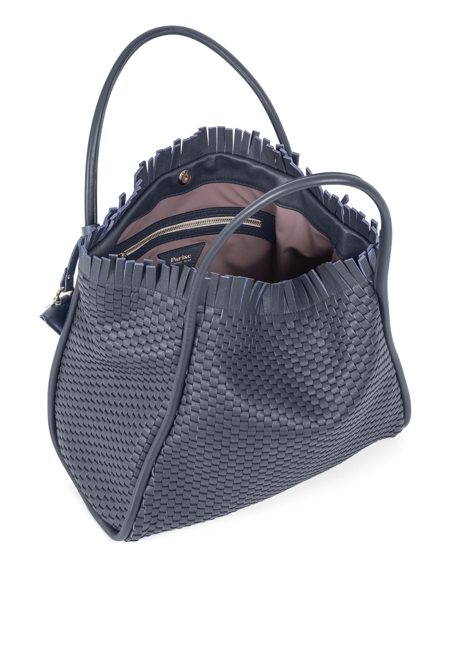 The inside of the 09 Tubolar, featuring compartments for everyday essentials.