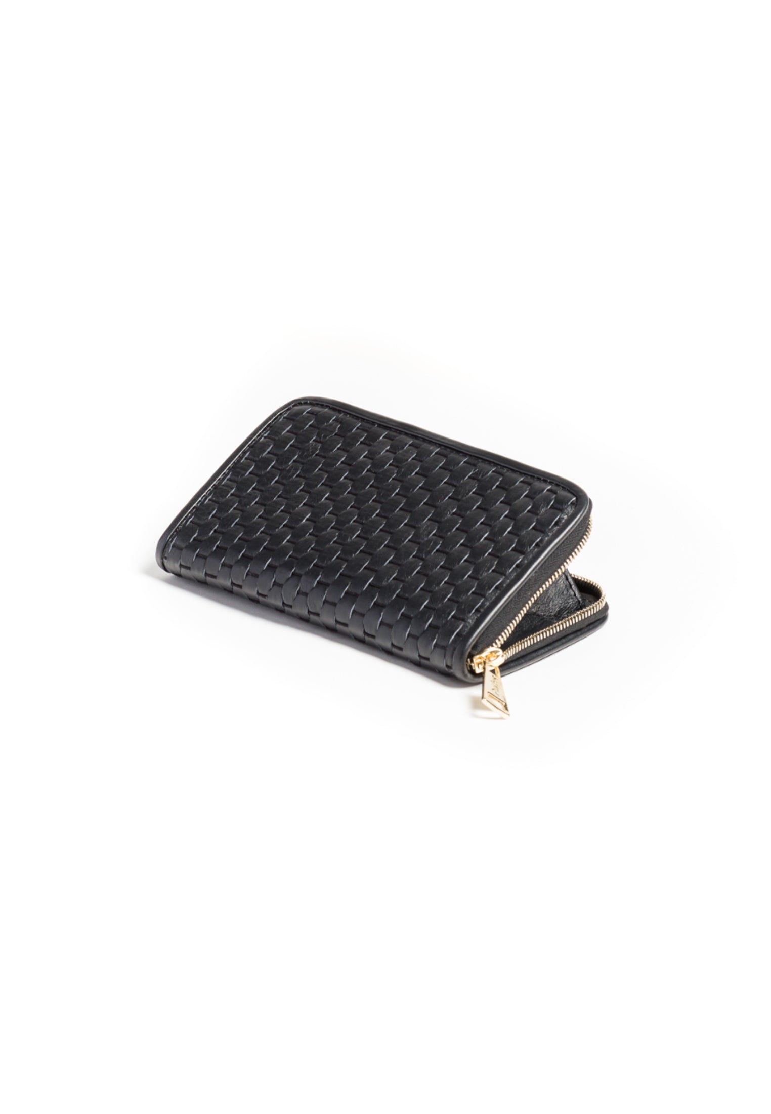 Side profile of Wallet 15, highlighting its structured silhouette.