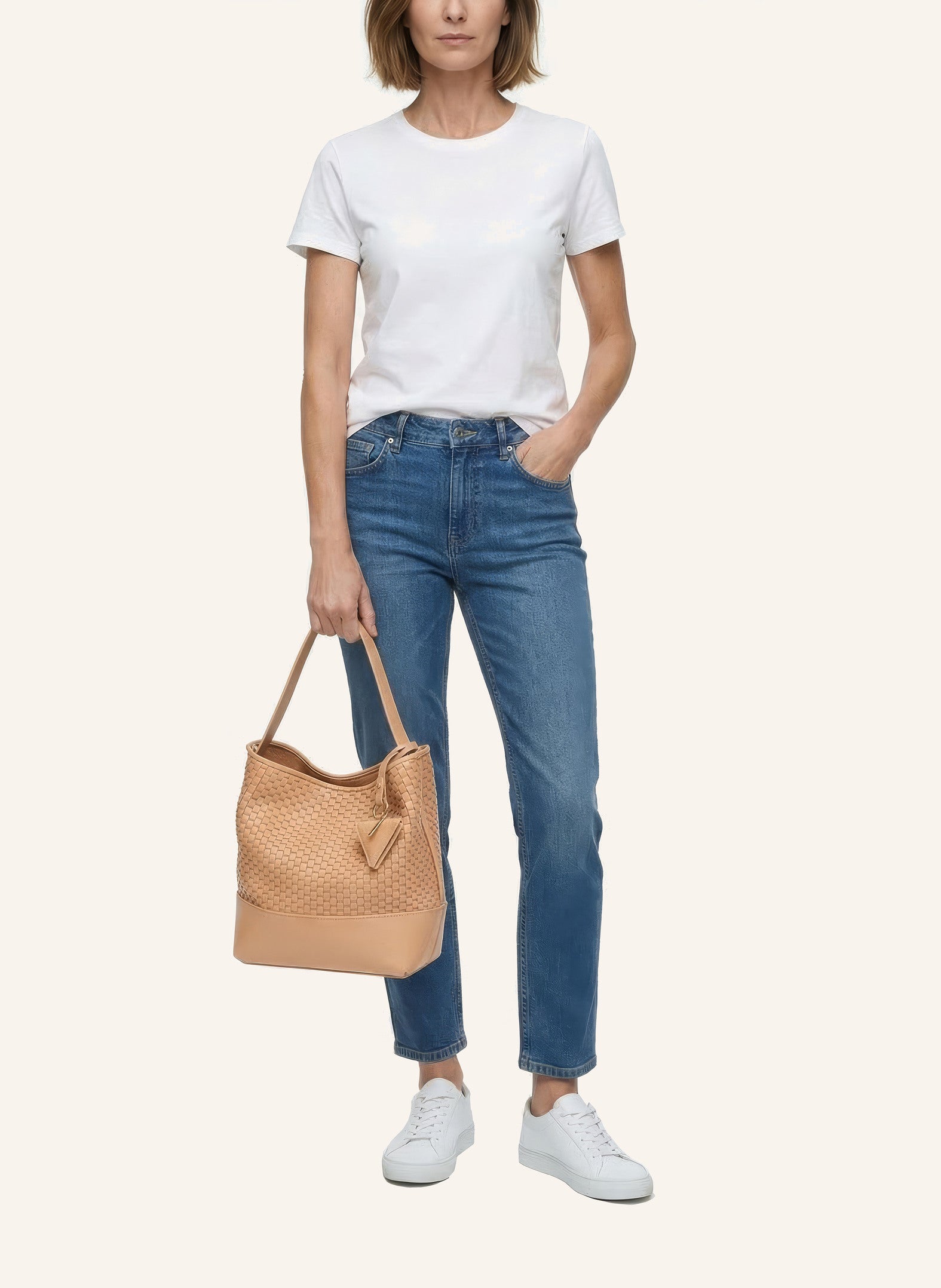 Borsa a Secchiello "51" Large Cammello