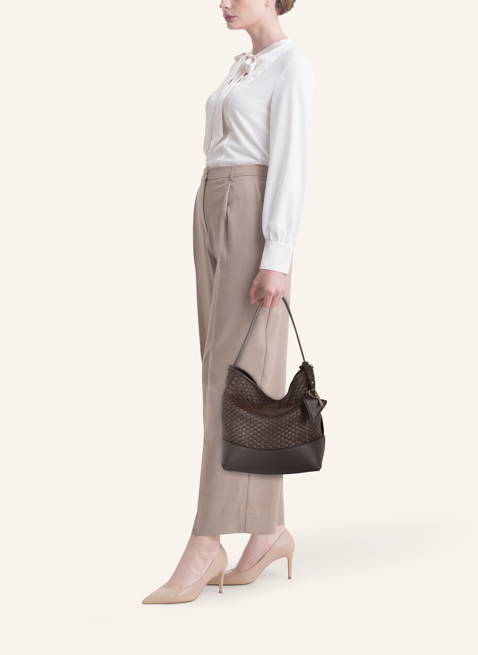 '51' Bucket Bag Large Ebony
