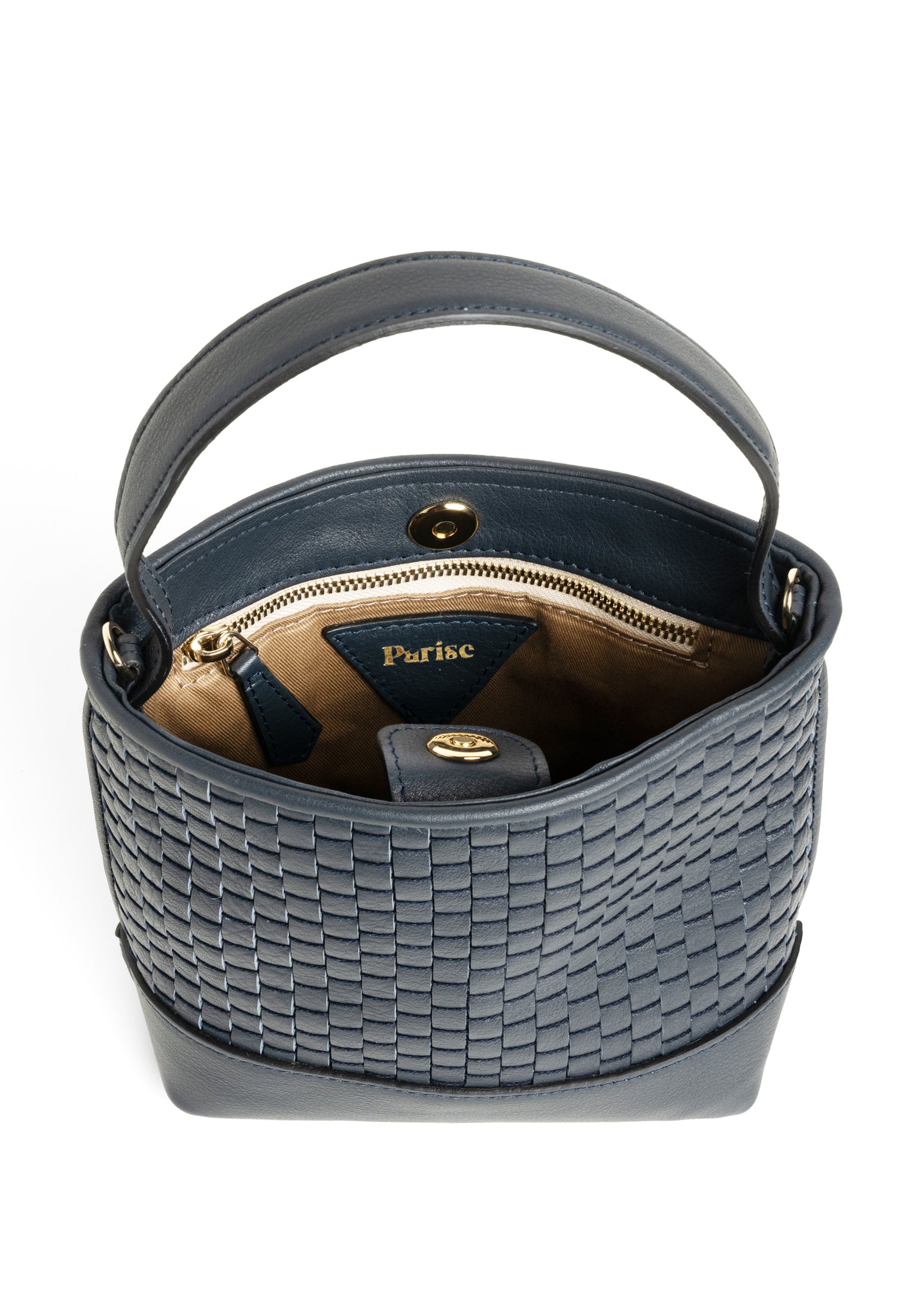 '51' Bucket Bag Small Navy Blue
