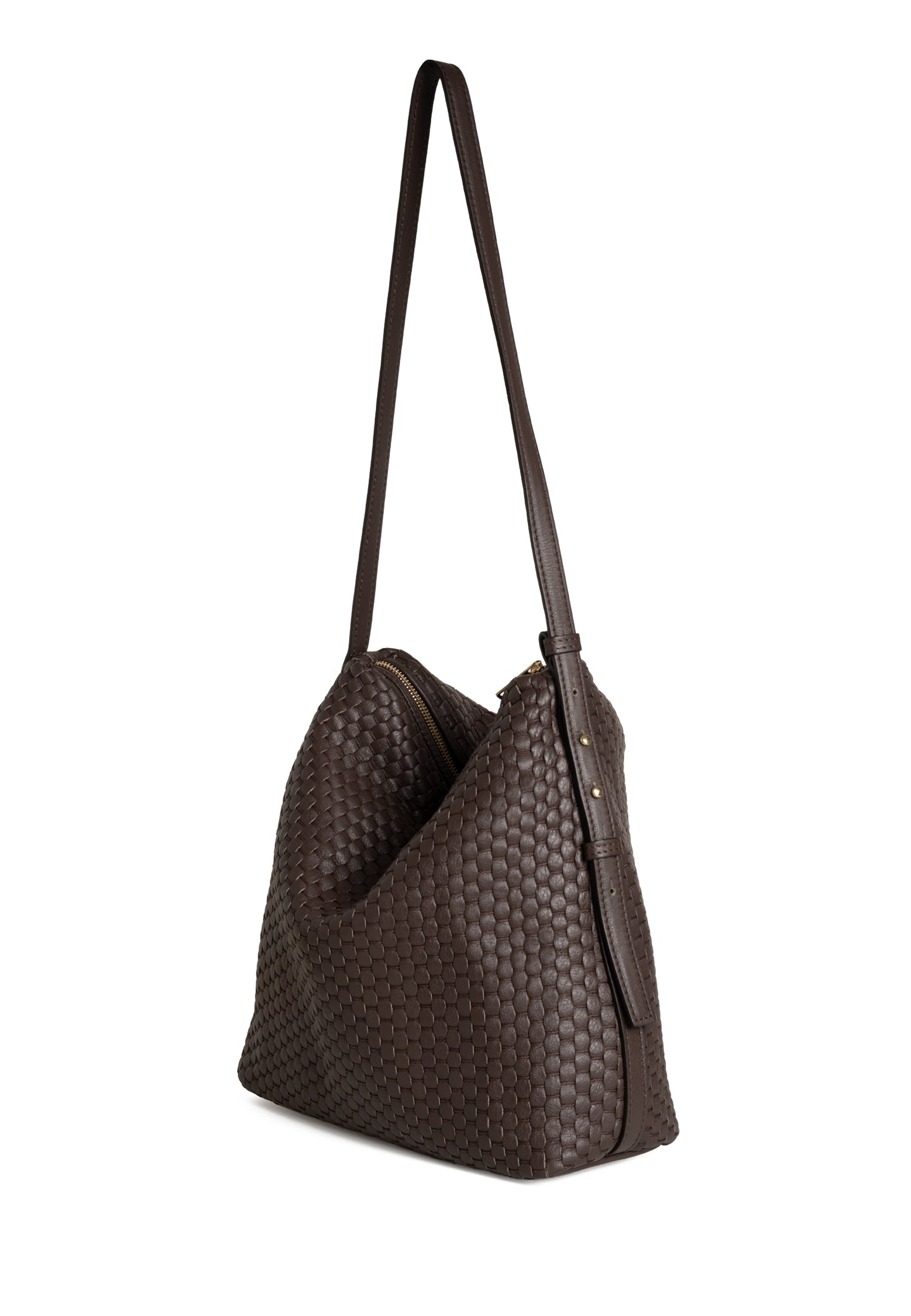 "1725" Hobo-Tasche Dunkelbraun