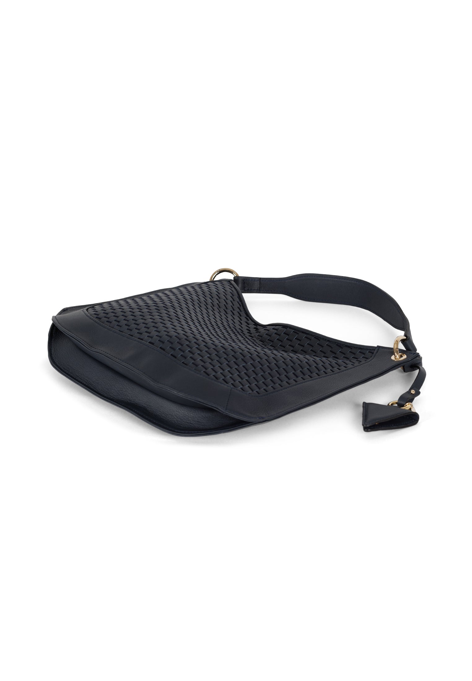Borsa Hobo '432' in Navy Blu