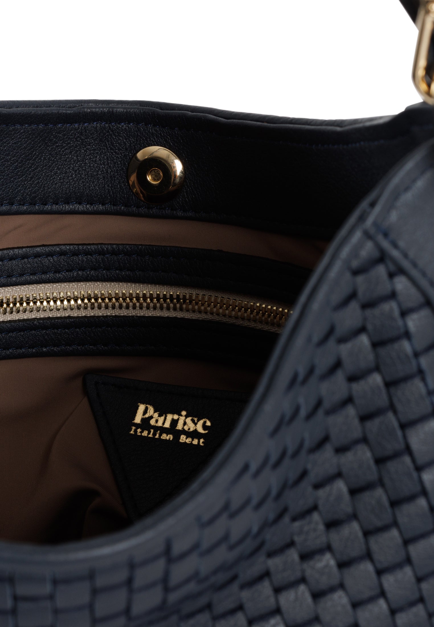 Borsa Hobo '432' in Navy Blu