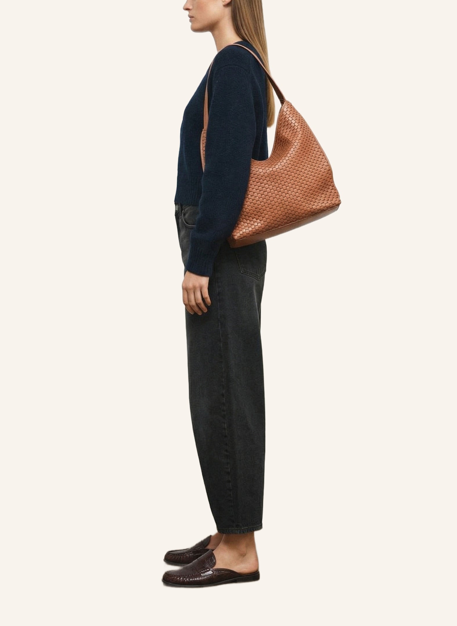 Borsa Hobo "697" Brandy