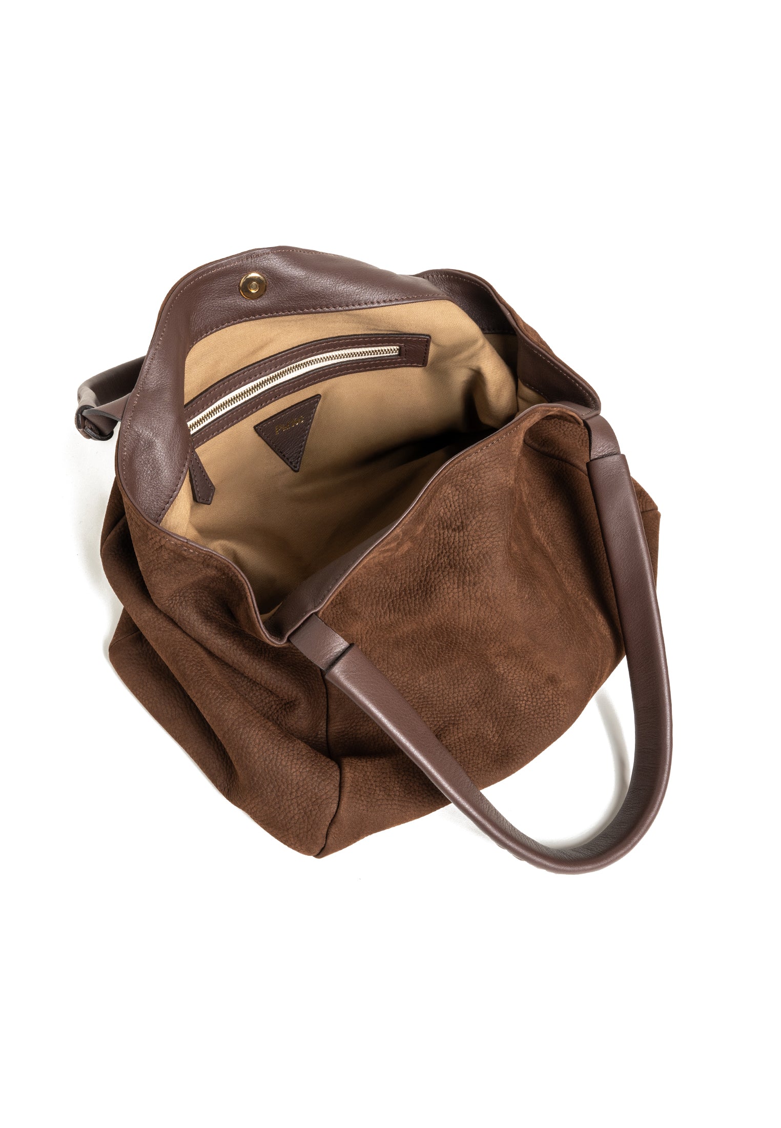 "09" Plain Nabuk Castano