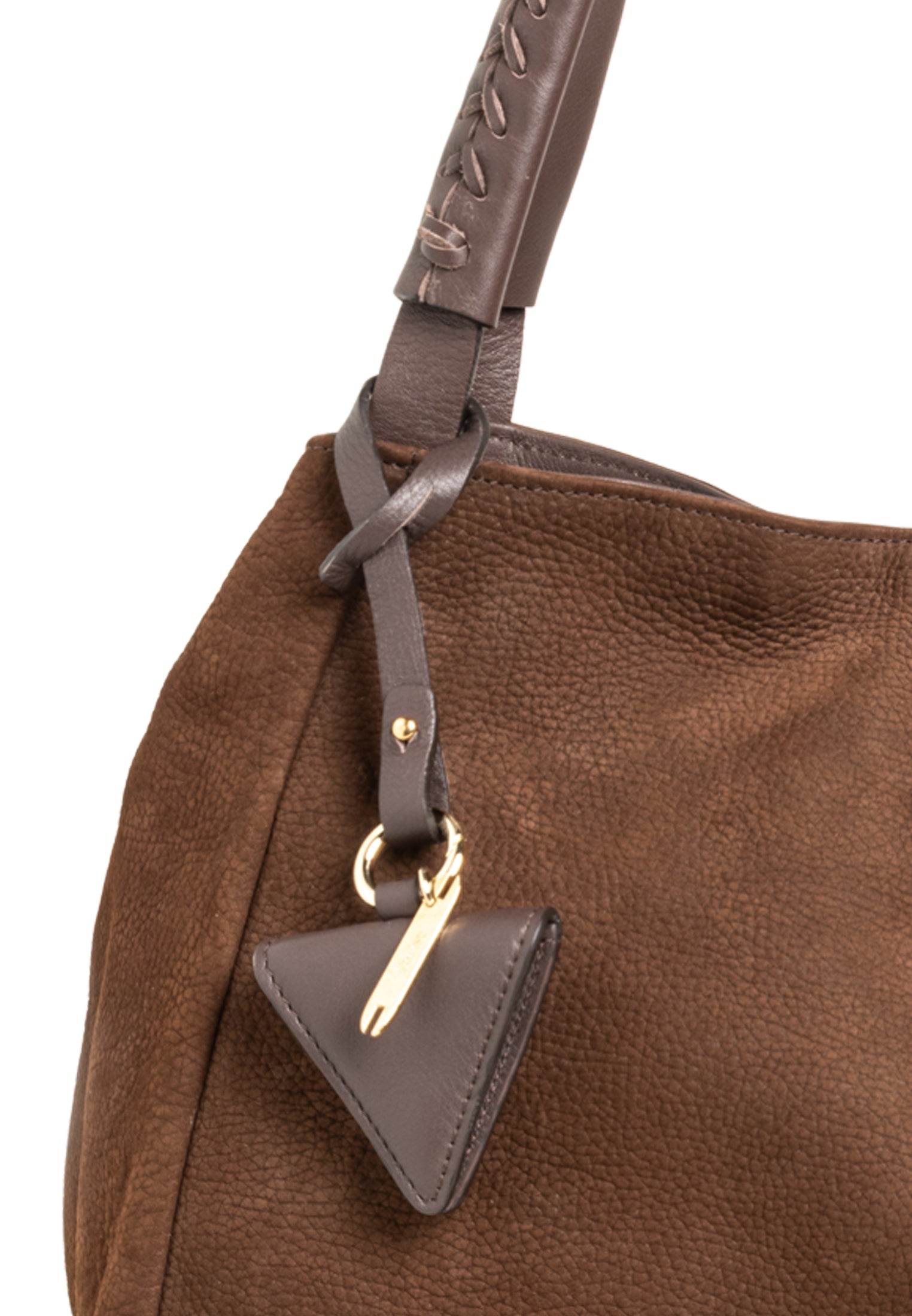 "09" Plain Nabuk Castano