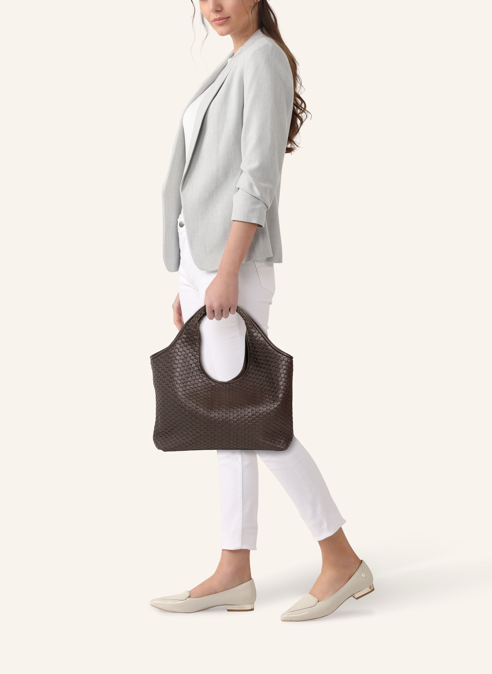 "1312" Handtasche Dunkelbraun