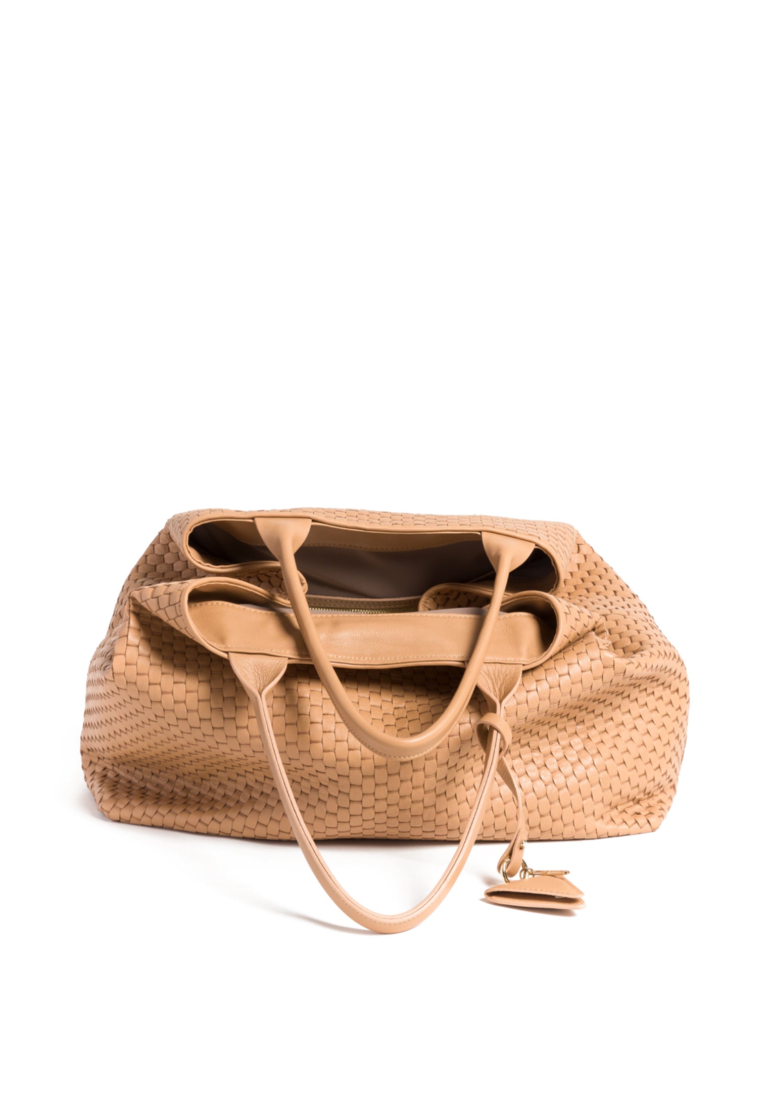 Large "60" Kamelfarbe Tote Bag