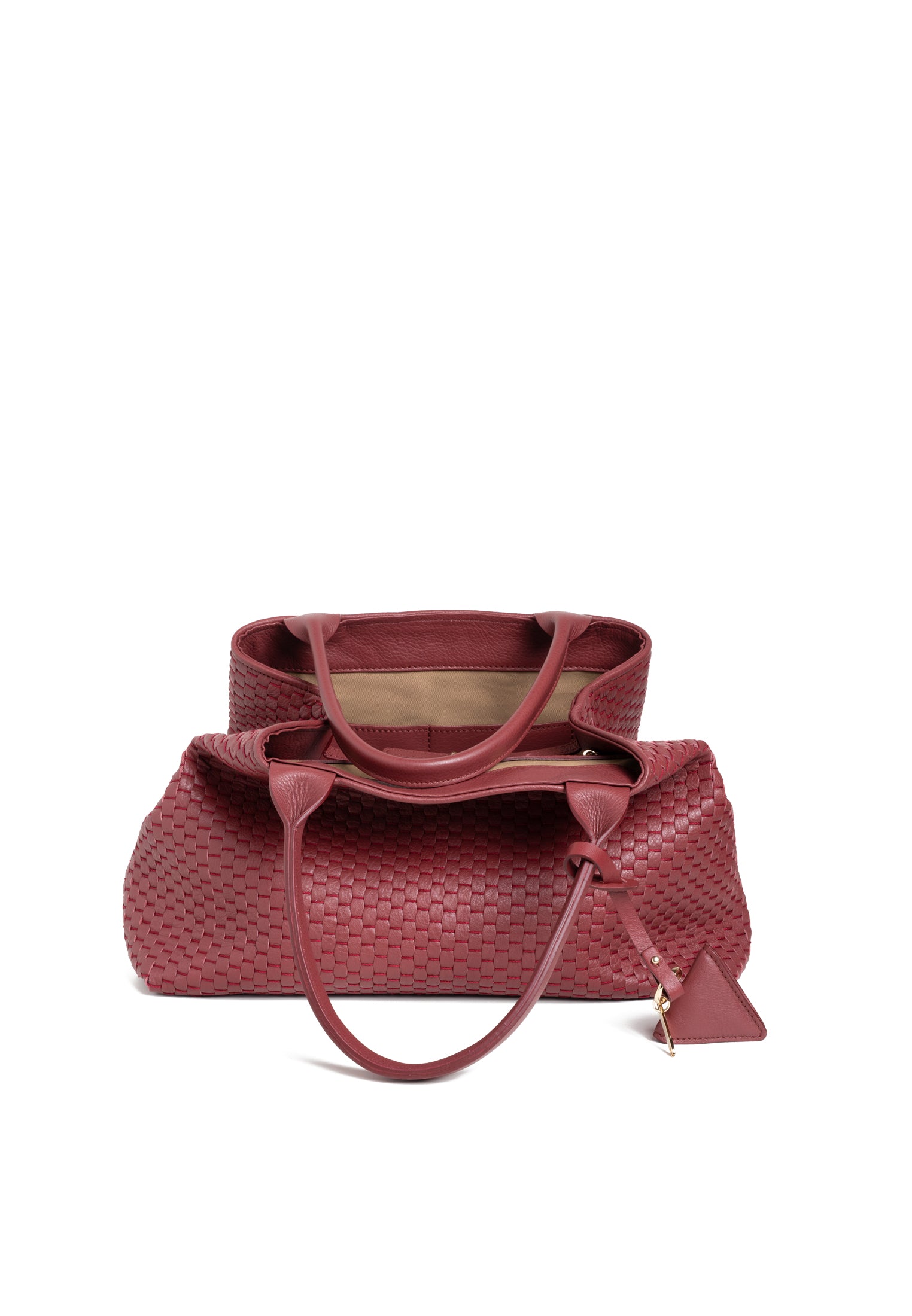 Medium "60" Dunkelrot Tote Bag