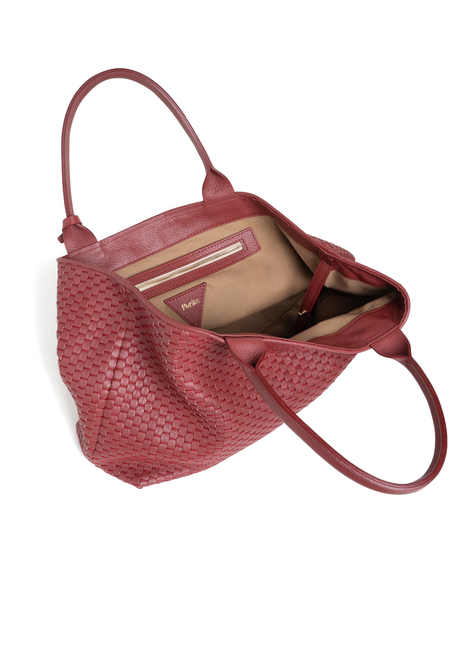 Medium "60" Dunkelrot Tote Bag
