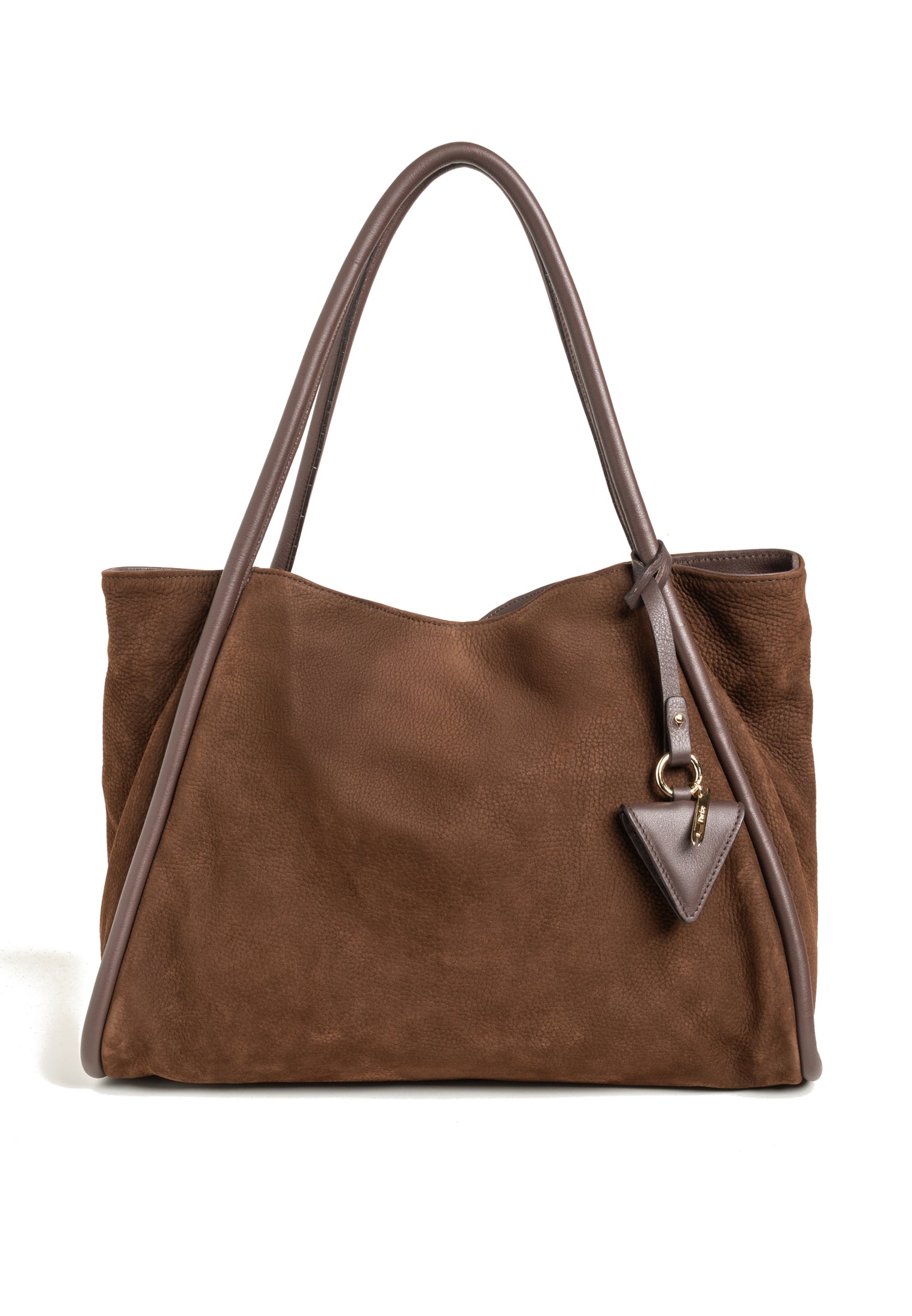 "09" Tubolare senza Frange Nabuk Castano