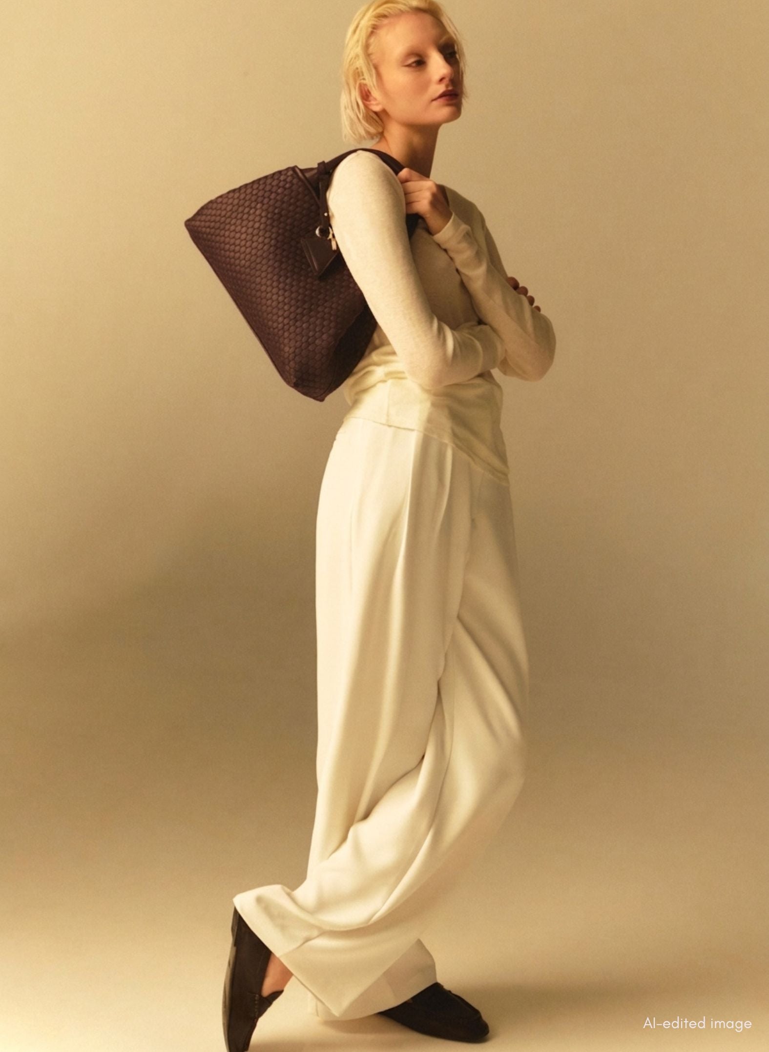 '60' Small Tote Bag Ebony