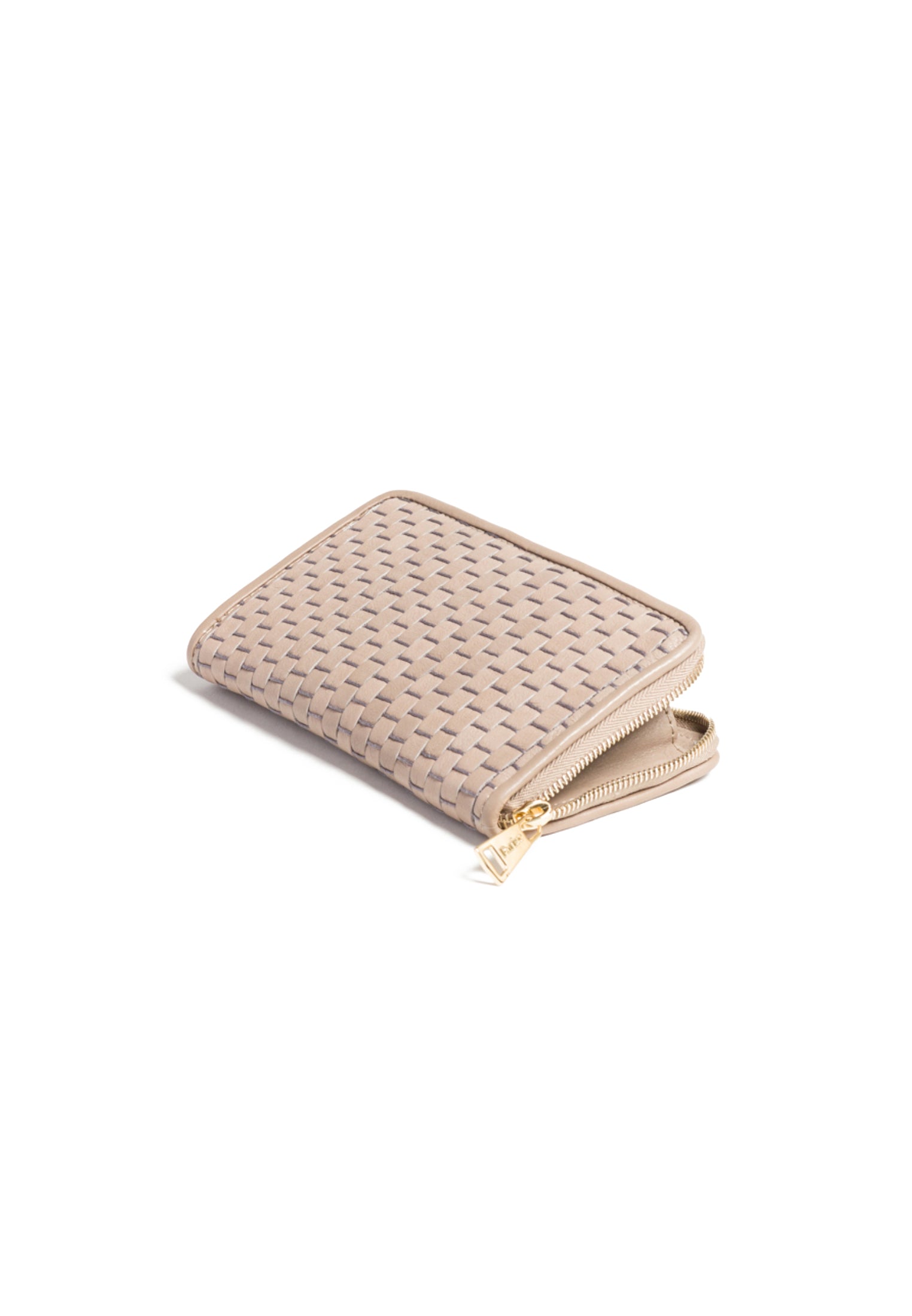 Side profile of Wallet 15, highlighting its structured silhouette.